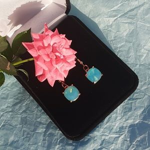 NWT Boutique Blue Gleaming Earings 3/$30